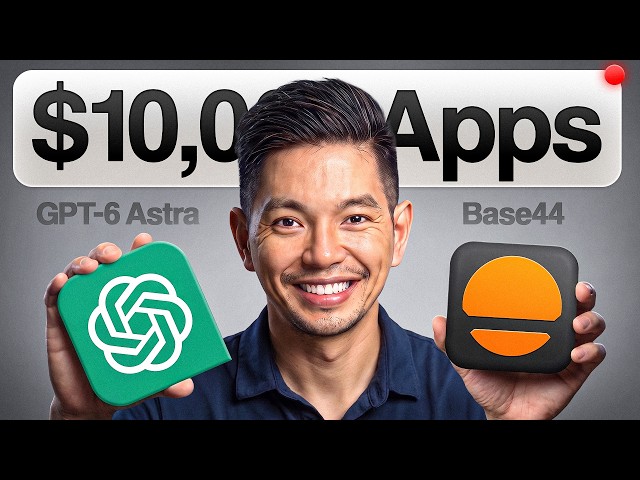 GPT 6 Astra + Base44 = $10,000 Apps in Minutes