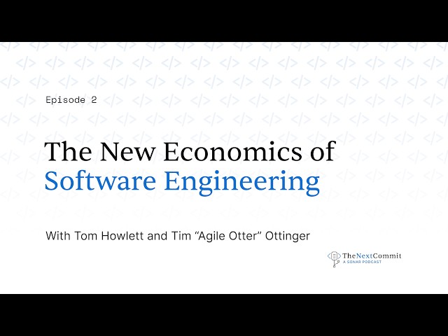 The New Economics of Software Engineering