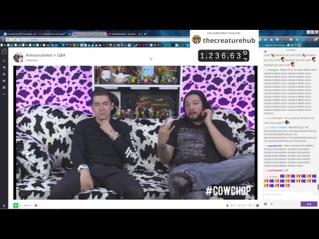 Cow Chop - "Announcement + Q&A" - 04/28/16 Stream VoD