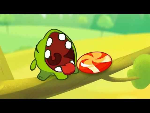 Tiny Om Nom many-many years ago 💚 Cut the Rope 📺 Cartoons for Kids