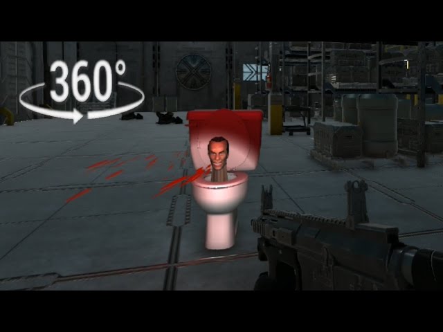 360° VR |  Skibidi Toilet Horror Game Play in 360 Video