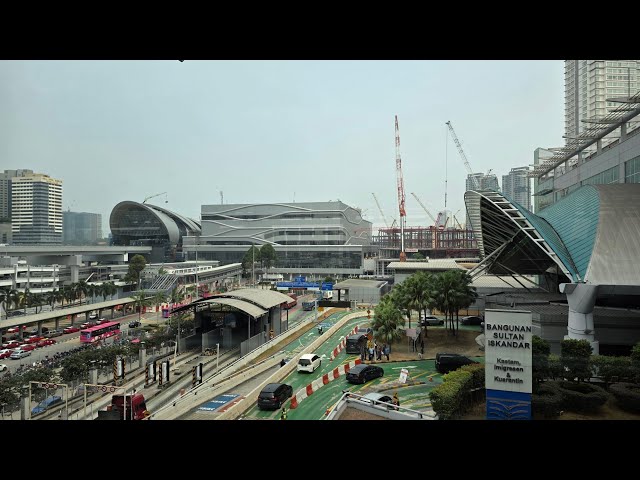 How to go to JB-KTM train station at JB Sentral.
