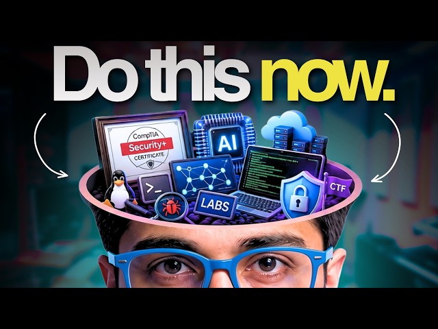 I would do this to MASTER Cyber security in 2026 and get a JOB!