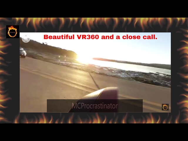 Experience full vr360 | See if you can see the near miss | sun strike, police and near pileup