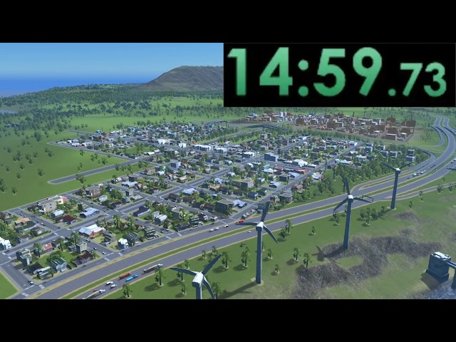 Speedrunning Capitalism in Cities: Skylines