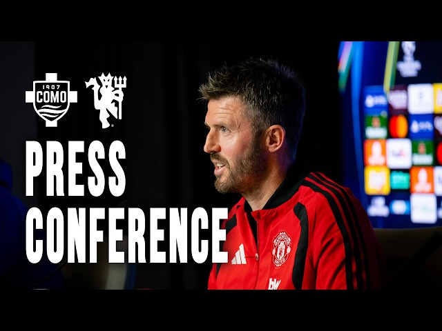 Michael Carrick Pre-Como | Press Conference