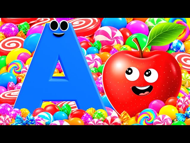 A is for Apple song | Babies Nursery Rhymes Video | ABC Alphabet learning | Nursery Rhymes Video 