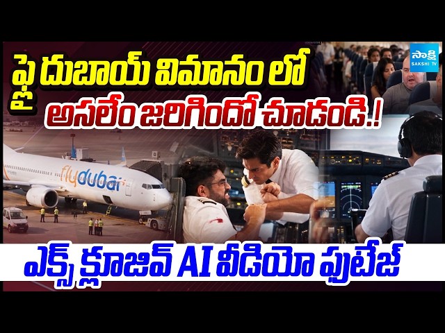 Flydubai Flight Incident EXCLUSIVE AI VIDEO | Indian Pilot Smit Machchhar | Yaniv Hayoun | @SakshiTV