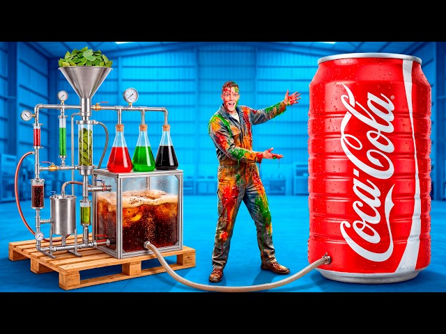 I Brewed 1,000 Liters of Coca-Cola From Scratch