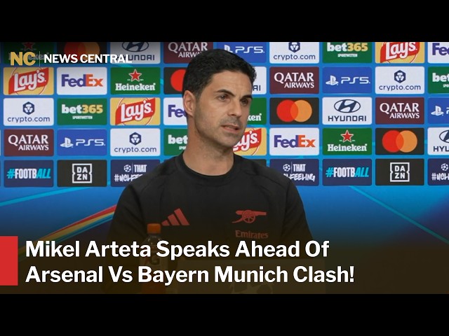 FULL: Arsenal Coach Mikel Arteta Holds Pre-Match Presser before Bayern Munich Match | AD1Z