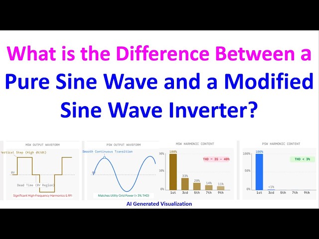What is the Difference Between a Pure Sine Wave and a Modified Sine Wave Inverter?