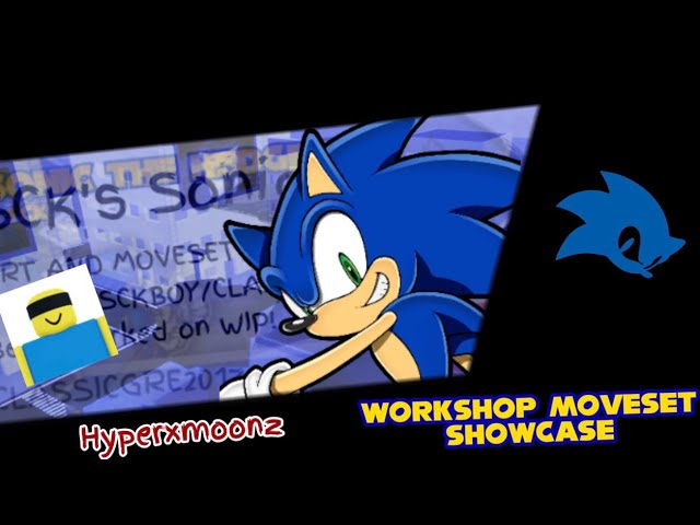 Best sonic moveset in jjs?| Jujutsu Shenanigans workshop showcase