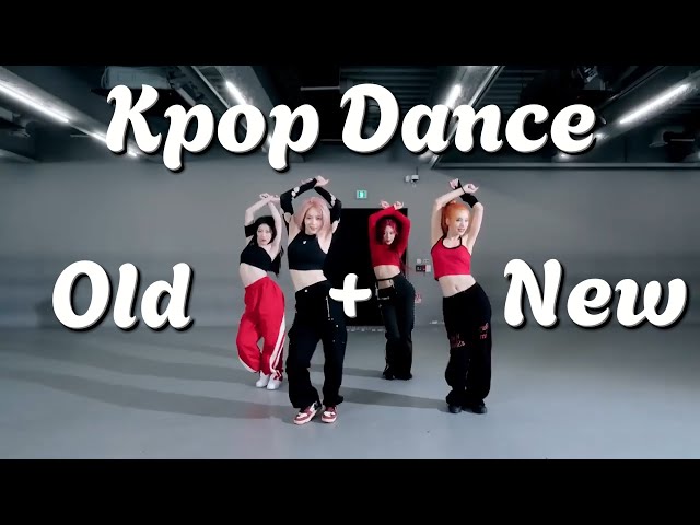 Old+new kpop  random dance mirrored practice
