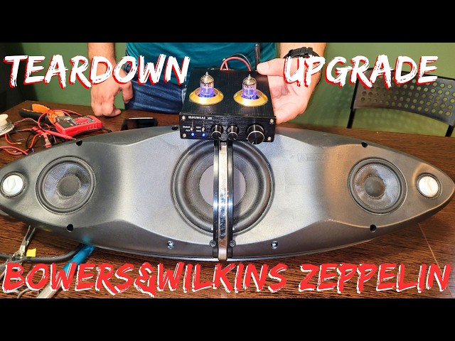 TEARDOWN and UPGRADE Bowers&Wilkins Zeppelin Speaker!