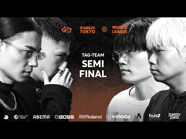 MICO 🇯🇵 vs HISS & WING 🇰🇷 | Grand Beatbox Battle 2025 | Tag Team Semi Final