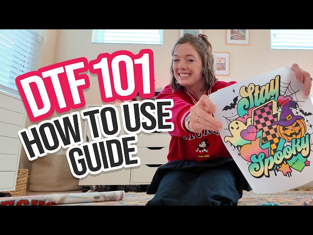 DTF 101: Beginner’s Guide to Direct to Film Printing with Laura | DesignBundles & DTFPrinter.com