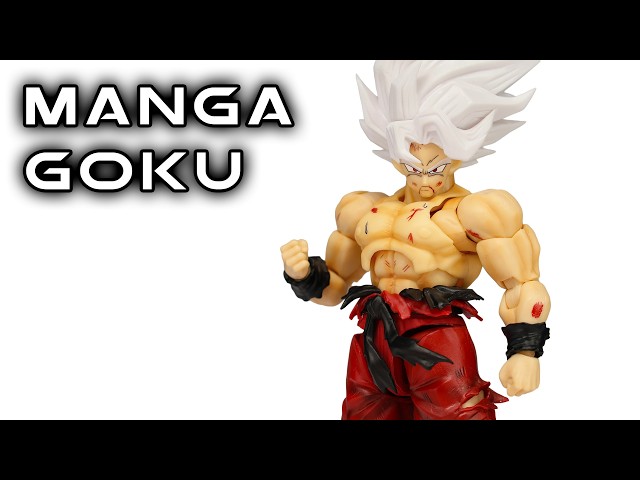 N&T Studio SUPER SAIYAN GOKU Dragon Ball SHF (GENKIDAMATSURI) Battle Damaged Action Figure Review
