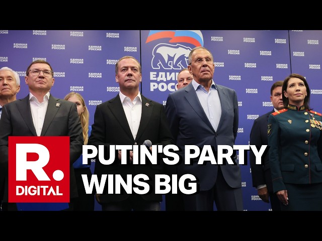 Russia Announces Shocking Wartime Election Results As Putin's Party Dominates