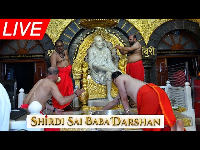 🔴 Live Shirdi Sai Baba Temple : 24 Sep 2026 | Shirdi Sai Baba Live Darshan