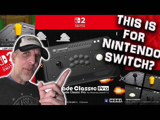 Arcade Expert Reviews HORI ARCADE CLASSIC PRO For Nintendo Switch 2 #nintendoswitch