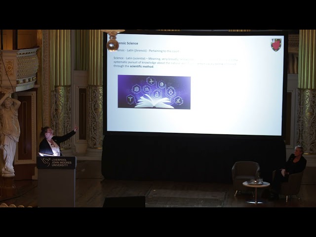 Sue Black Roscoe Lecture: Forensic Science on Trial