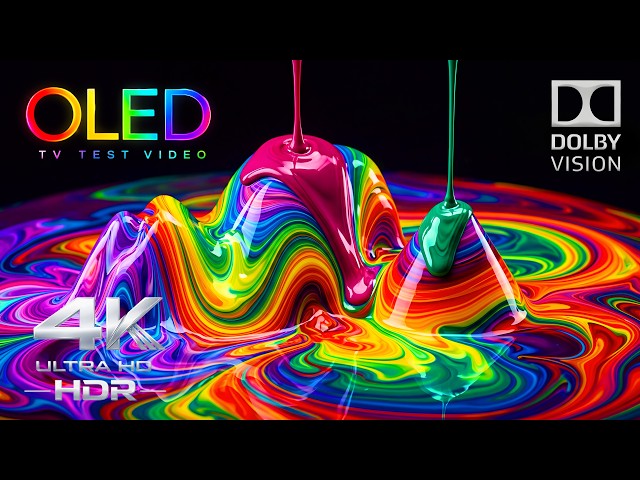See The OLED Difference Instantly ✨ | True 4K HDR 240FPS Dolby Vision Demo Test