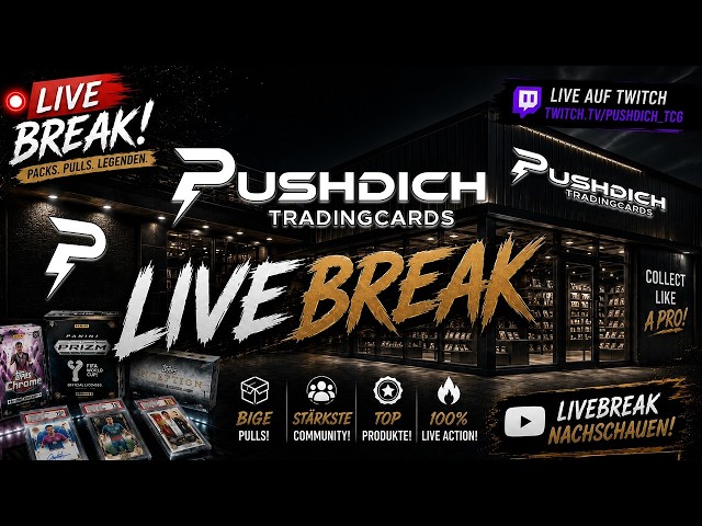 PUSHDICH BOX BREAK | Liveshop/ Sundaysawg mit Domi| 13.09.2026