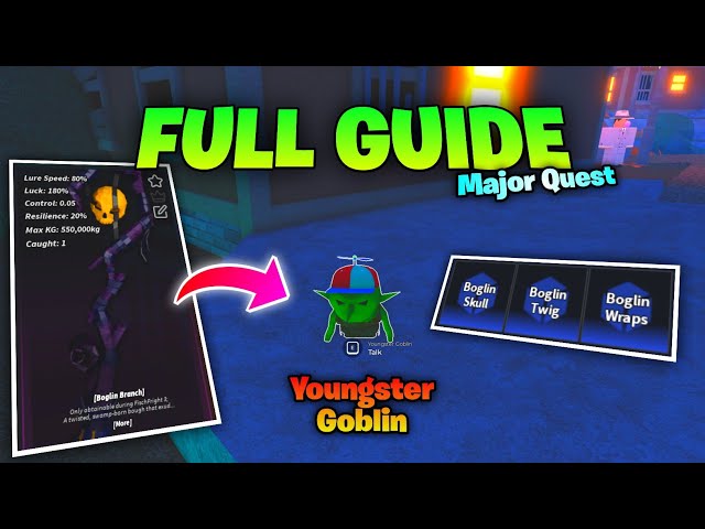 Full Guide to Complete Youngster Goblin Quest in Fisch (Boglin Branch)