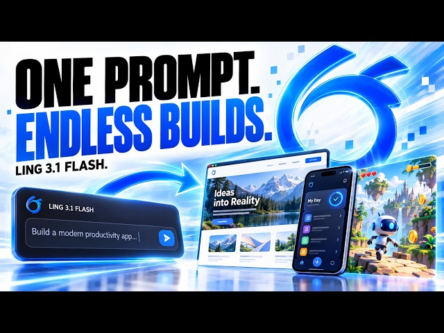 Build Anything with Ling 3.1 Flash! 🤯