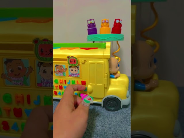 Cocomelon Musical Learning Bus #toys #viral #shortvideo #trending #shorts #cocomelon
