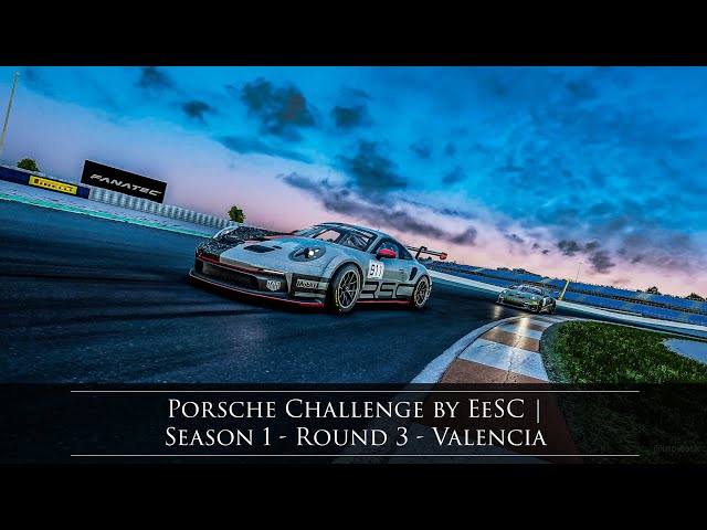 LIVE: ACC | Porsche Challenge by EeSC | Season 1 - Round 3 - Valencia | Onboard