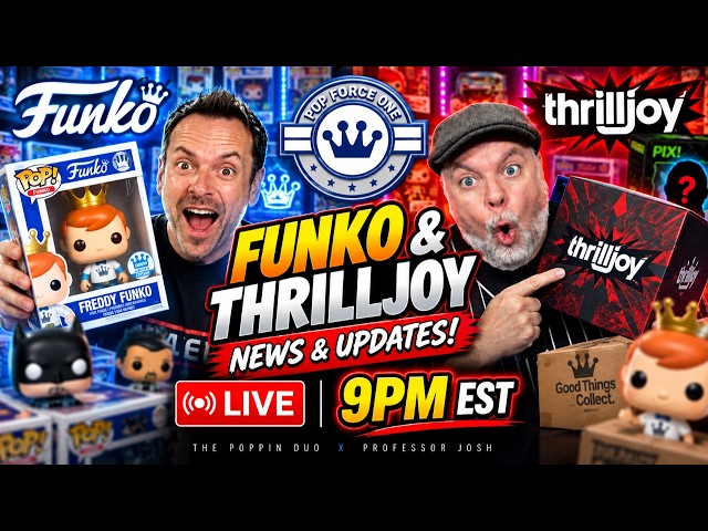 Pop Force One Thursday: Funko and Collecting News Live