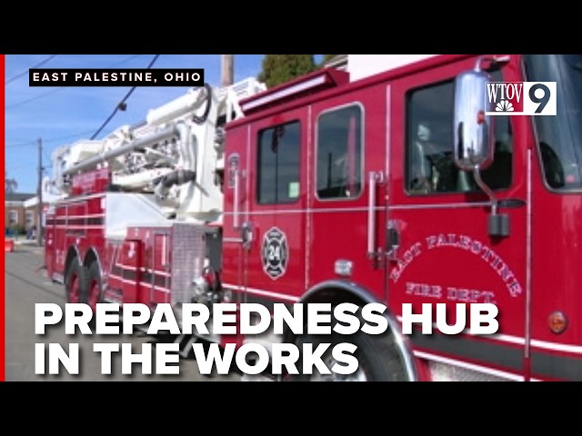 East Palestine to become regional hub for emergency preparedness, rail safety