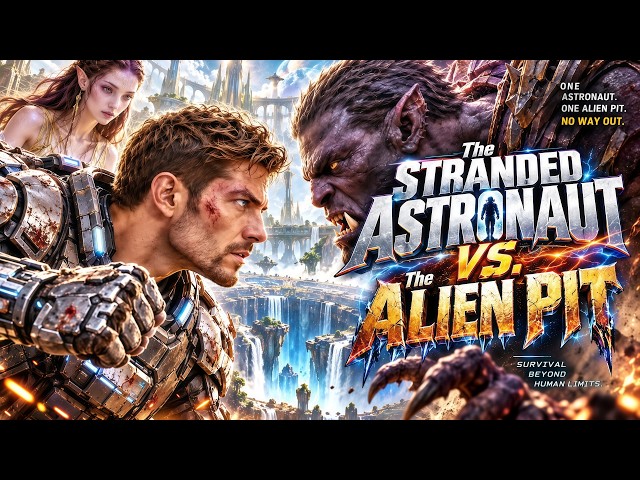 The Stranded Astronaut vs. The Alien Pit #reelshort