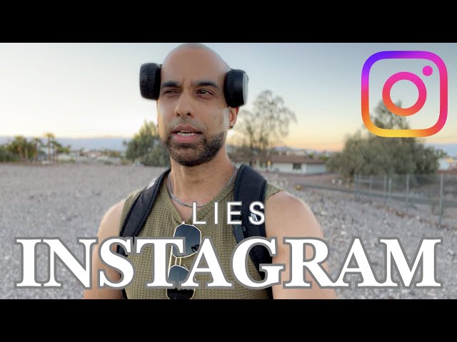 rich social media life, but broke in reality (it's all fake)
