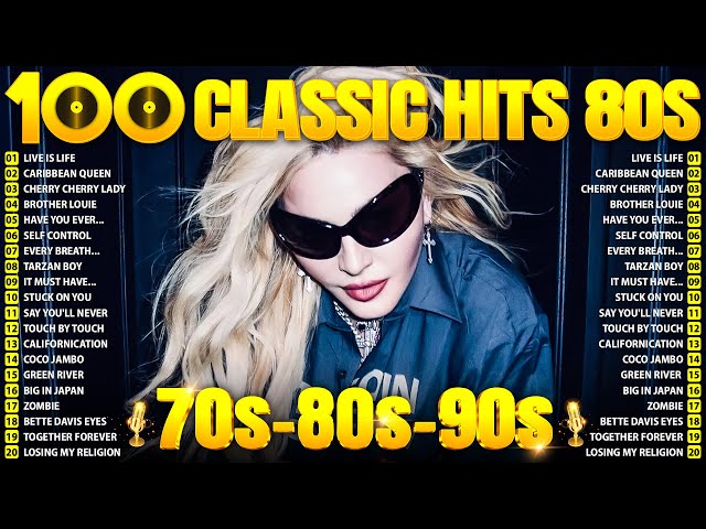 Best Music Hits 70s 80s 90s Playlist 📀 Greatest Hits 70s 80s 90s Oldies Music 1886 📀 Music Hits 80