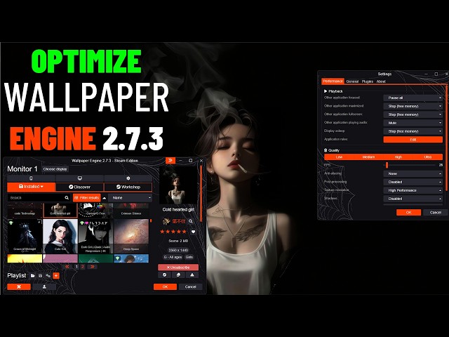 Wallpaper Engine Best Settings 2026 (Keep FPS While Gaming)