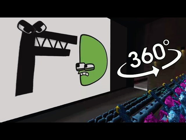 Alphabet lore 360° - CINEMA HALL #2 | Letter H react to Alphabet Lore meme | VR/360° Experience