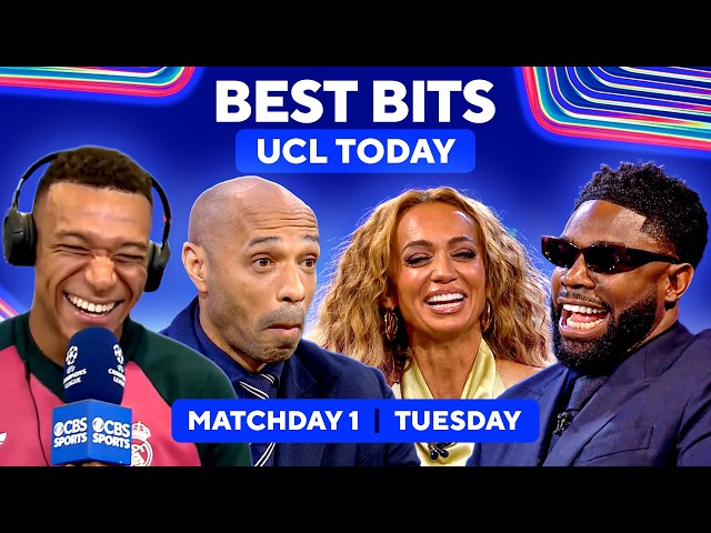 Mbappé Meets Thierry, Jamie, Kate & Micah 🤝 | UCL Today BEST BITS