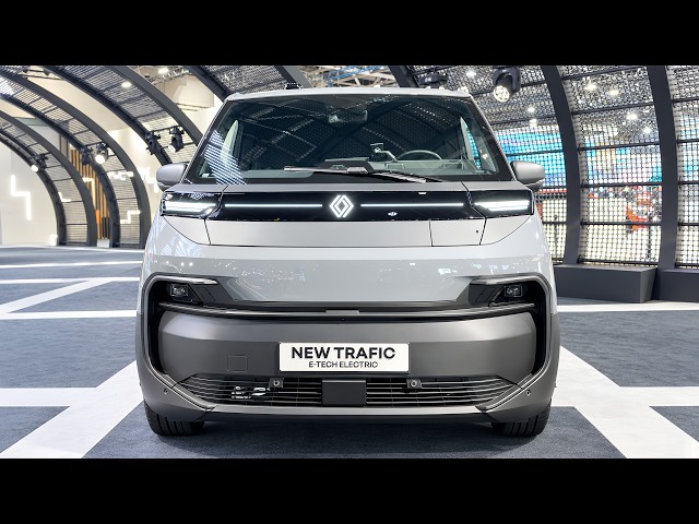 2027 All New Renault Trafic E-tech Electric - FIRST LOOK
