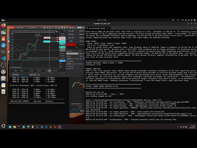 Claude Agent Trades MNQ Futures.