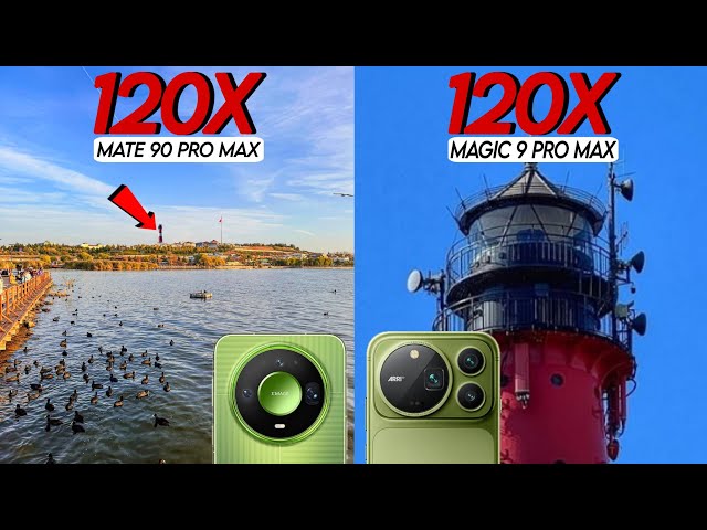 Huawei Mate 90 Pro Max Vs Honor Magic 9 Pro Max Live Zoom Test Comparison |10X Optical Zoom