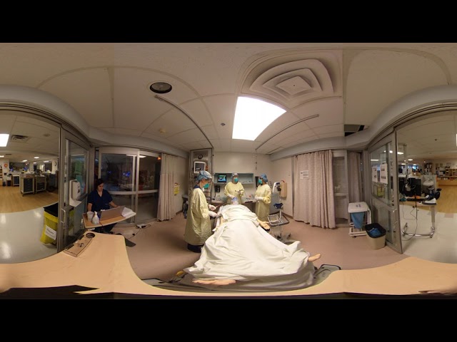 In-situ Simulation of suspected Covid-19 pt deteriorating in the ER, managed by anesthesiology