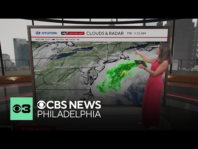 Timing out the rain and wind as nor'easter approaches Philadelphia area