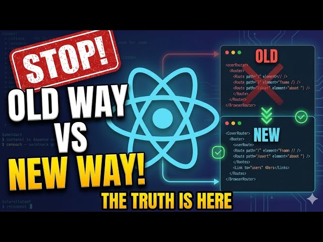 Stop Using React Router DOM Until You Watch This!