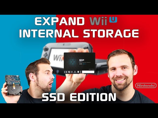 EXPAND YOUR WII U INTERNAL STORAGE WITH AN SSD | GUIDE