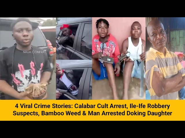 Viral Gun Video: Alleged Cult Leader Arrested in Calabar | Suspected Robbers Caught in Osun