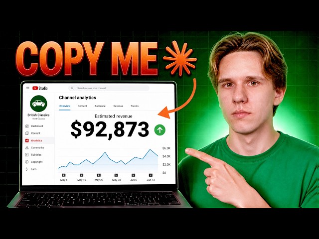 How I Made $92,873 With AI YouTube Videos (COPY ASAP)