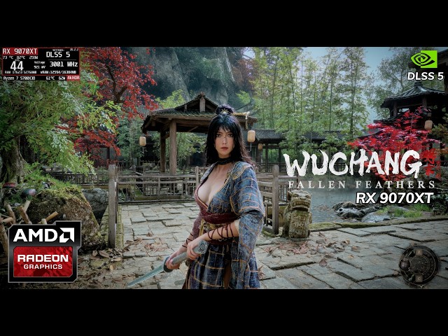 WUCHANG - RX9070XT - DLSS5 FSR4 - DLSS-NR-AMD & Optiscaler - Checking progress