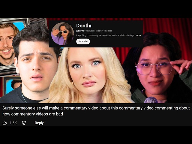 The REAL Problem with Commentary on YouTube
